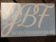 Load image into Gallery viewer, JBF Car Sticker
